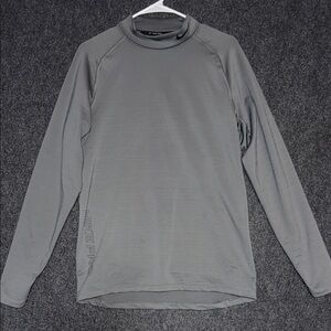 Nike Pro Men's Long Sleeve Slim Fit  Shirt in Gray